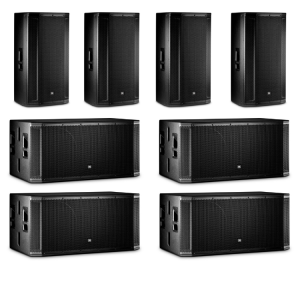 Pack sonorisation JBL BASS (250-1000 pers)