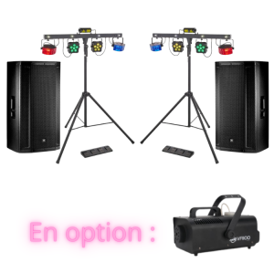 Pack soirée JBL (50-150 pers)